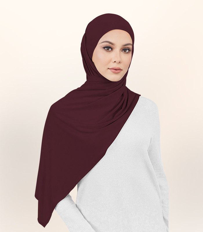 Panna Cotta Jersey Shawl